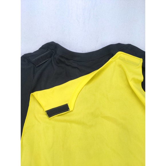 Girls Batman Costume Shirt W/ Detachable Cape Size XL 15/17 Black NWT - Picture 7 of 10